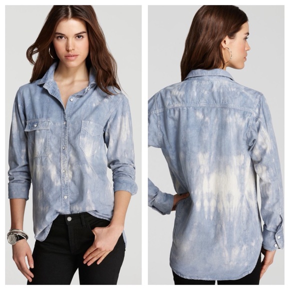 rag and bone tie shirt